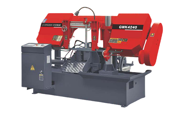 冷水滩GWK4240数控双柱卧式带锯床