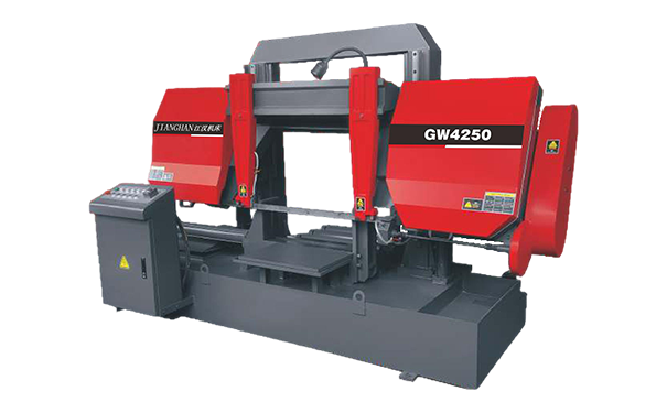 冷水滩GW4250双柱龙门卧式带锯床